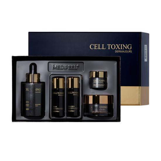 

MEDI-PEEL Dermajours Cell Toxing Набір для догляду за шкірою Пептидний Антивіковий Корейський догляд за шкірою