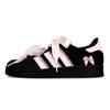 adidas Originals Superstar 2 Pink Ballet, Shimmery Cat Waterproof And Wear Resistant Low Top Skateboard Shoes Women's JH9977(Team79-S-BOX)