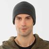 Unisex Short Beanie Hat Gray Winter Brimless Watch Cap