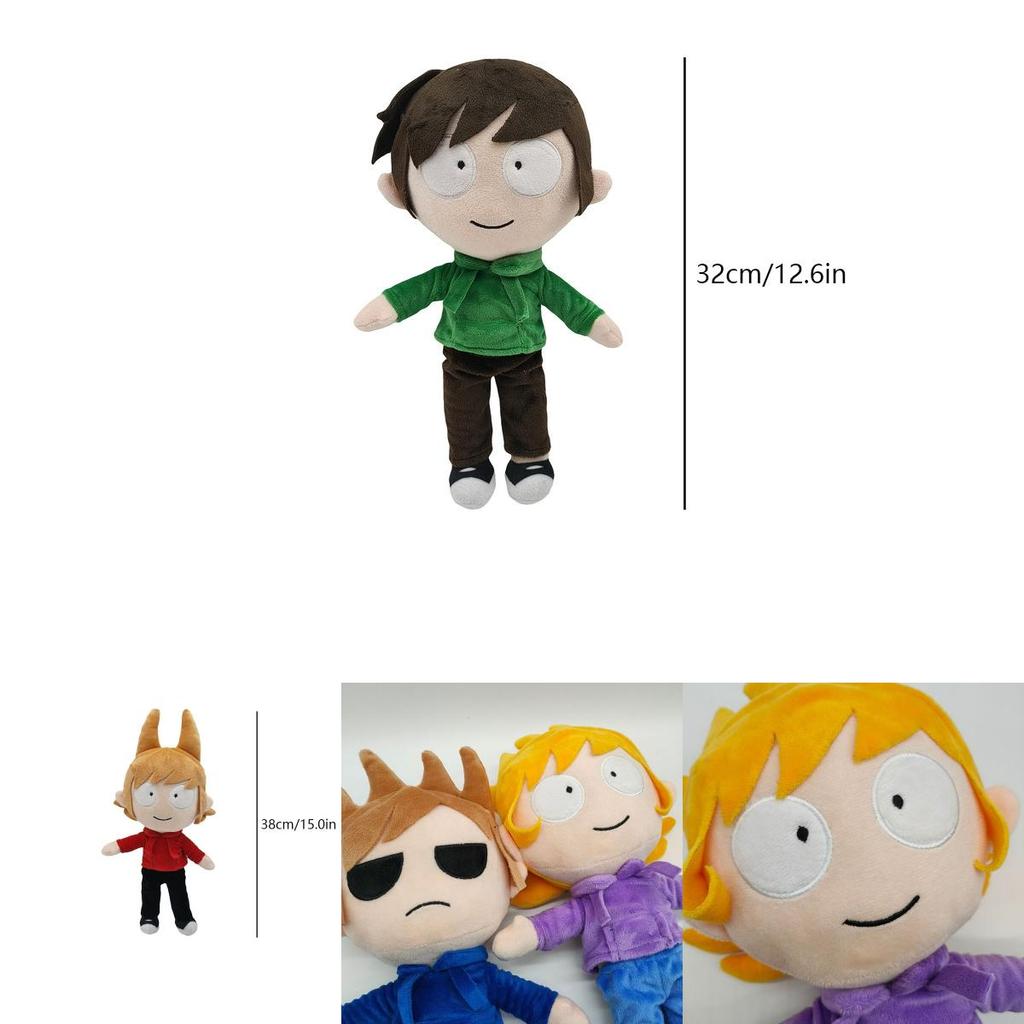 Exklusive Eddsworld Plüsch Cartoon Puppe Weiches Stofftier Für Stilvolle Heimdekoration