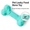 Creative Pet Leaky Food Bone Toy Bite-resistant Dog Grinding Stick  Shaped Bone Toys  Gift