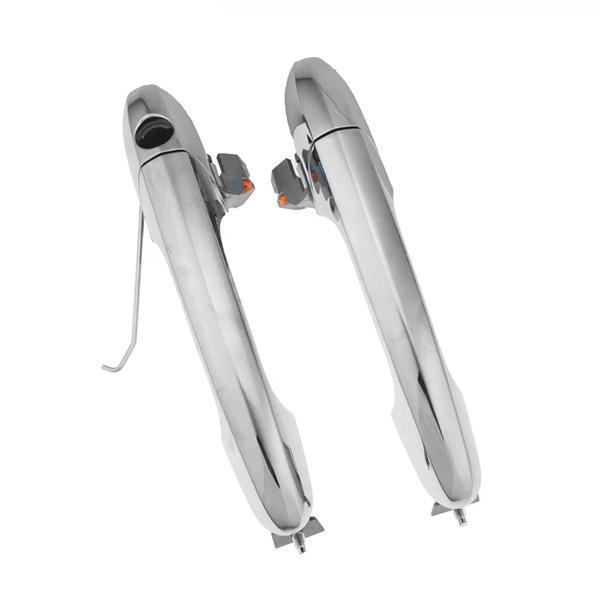 Door Handle Pair for Right-Hand Drive Fiat 500 - Models: 735451694, 735485872, 735592012 None