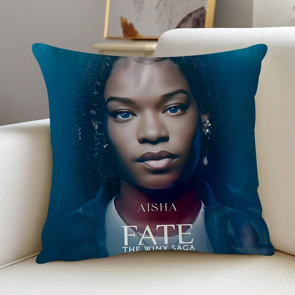 Fate The Winx Saga S-Staffel 1 Kissenbezug Toon Geschenk Kissenbezug Schlafzimmer Zuhause Sofa Stuhl Sitz Dekor Kissenhülle