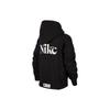 Nike Sportswear Hooded Jacket Black White Big Kids' (GS) Full Zip FV8447-010
