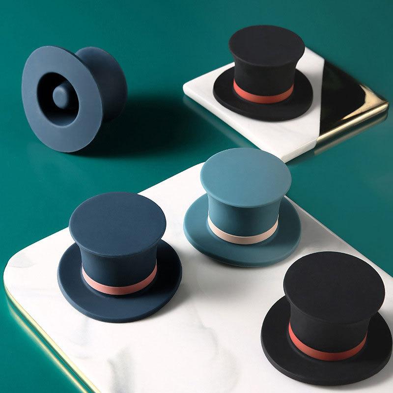 Silicone Champagne Wine Beer Bottle Cork Stopper Plug Wine Bottle Sealer Cap Stopper Bar Kitchen Tool Vacuum Sealed Sealer Plug