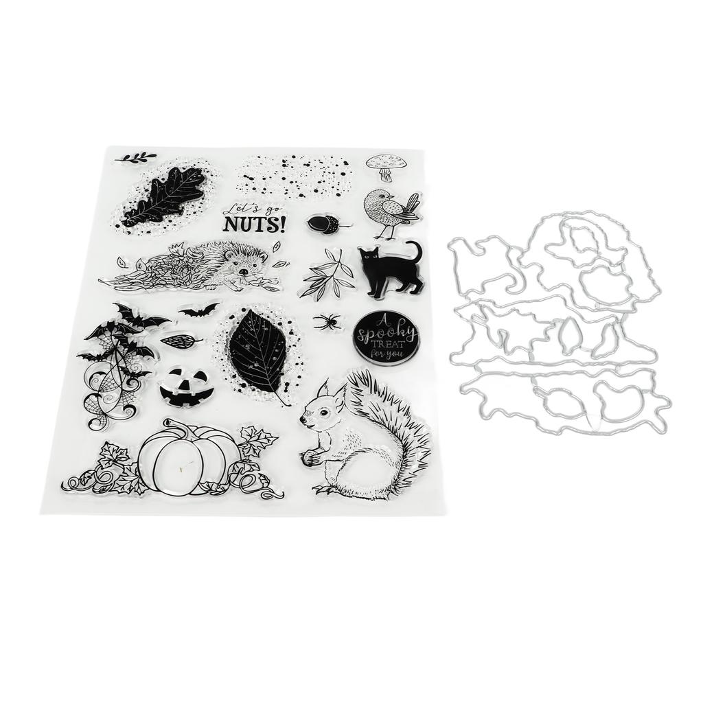 Clear Stamp Animals Plants Theme Safe Skin Friendly Reusable  Easy  Transparent Stamp wi