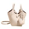Work commuter bag niche design simple shoulder bag women's 2025 summer new high-end messenger bucket bag