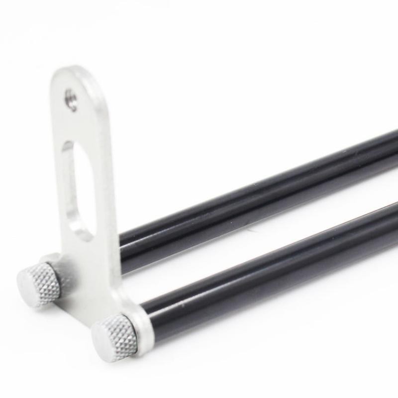Carp Fishing Accessories Aluminium Alloy Snag Bars Ears Black For Bite Alarms Windproof Carp Fishing Tackle Rod Support