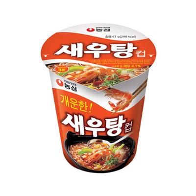 Nongshim Shrimp Ramen Small Cup 67g (2 Options)