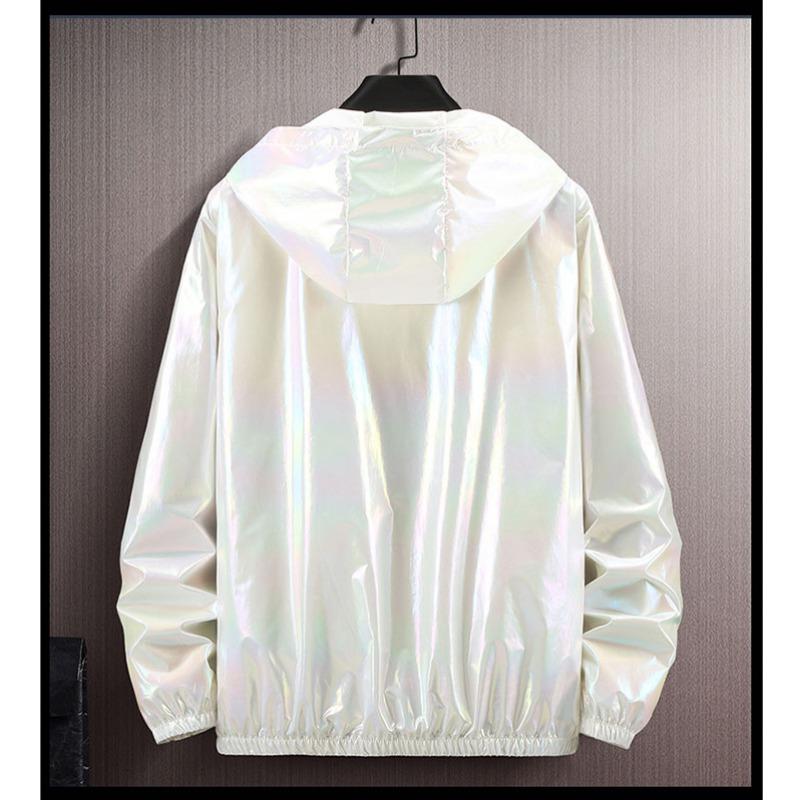 Summer New Men's Sun Protection Clothing Ice Silk Thin Fashion Versatile Casual Jacket