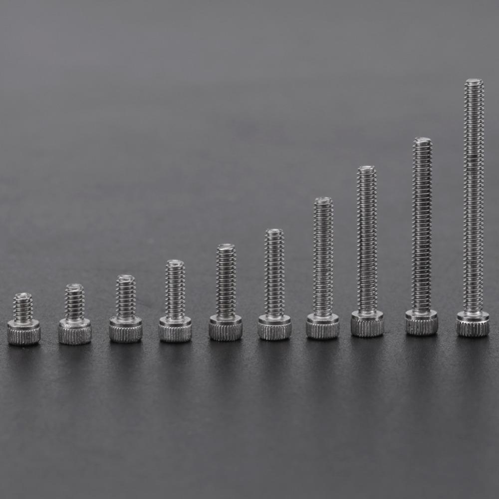 150pcs Stainless Steel Socket Head Cap Screws Screw Assortment Set Machinery Repair