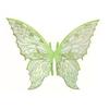 Sparkling Organza Butterfly Fairy Wings Gradient Sheer Costume Wing Set  Cosplay Party