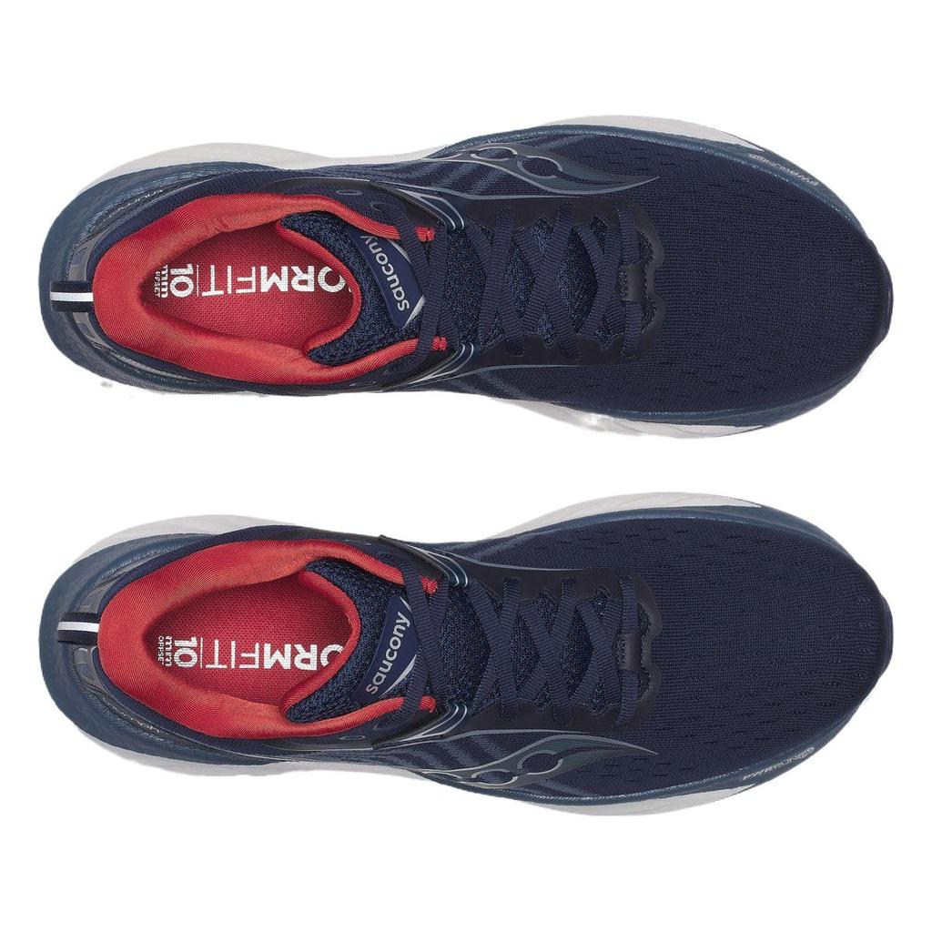 Saucony Triumph 22 Comfortable Versatile Non-Slip Low-Top Casual Shoes Men sneaker Navy-Blue S20964-144