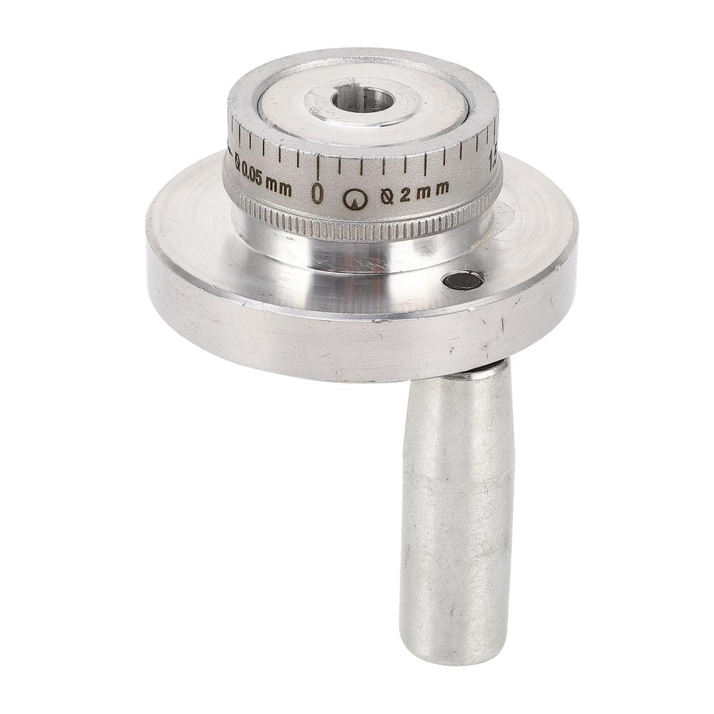 58mm Machine Tool Handwheel with Handle Aluminum Alloy Hand Wheel Replacement for 0618 CJ18A 7x12 7x14
