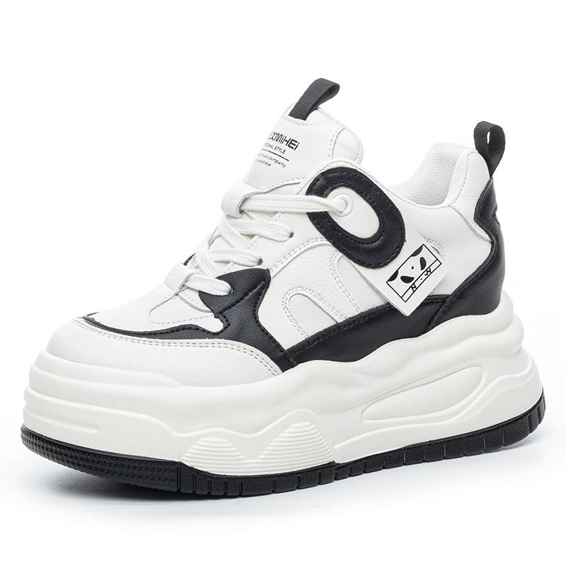 

Inner heightening women s shoes new spring and autumn versatile little white shoes platform Internet celebrity ins sports and leisure shoes A8856 34