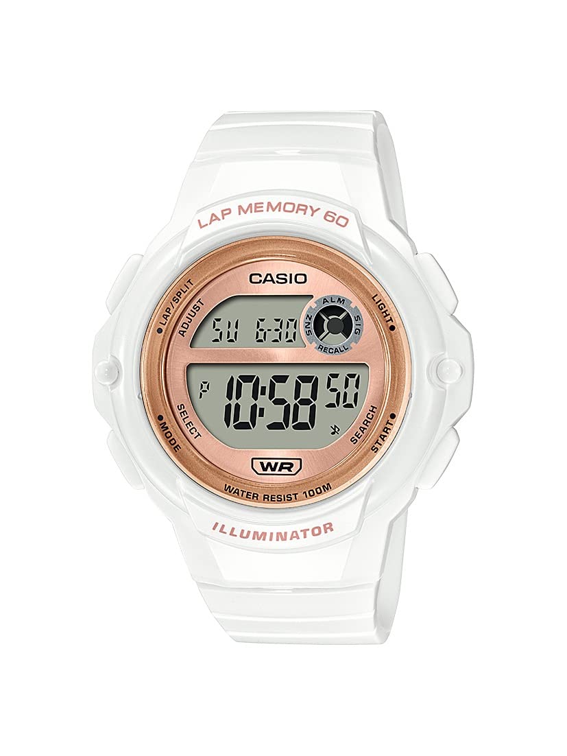 

Casio Illuminator Lap Memory 60 Digital Sports Watch 5-Year Women s Model LWS-1200H, Sport, LWS-1200H-7A2VCF