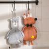 Hand Towel Coral Fleece Wipe Towel Cartoon Bear Lion Fox Dog Design Soft Absorbent Cleaning Cloth for Home