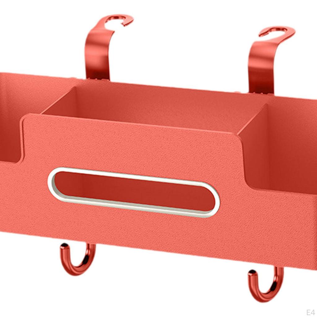 Seat Back Storage Box Backseat Organizer Multifunctional Hanger Cup Holder