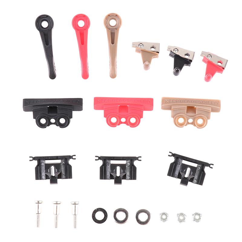 7 stk/sett Erstatning Hårklipper Svinghode Føringsblokk Elektriske Klippere