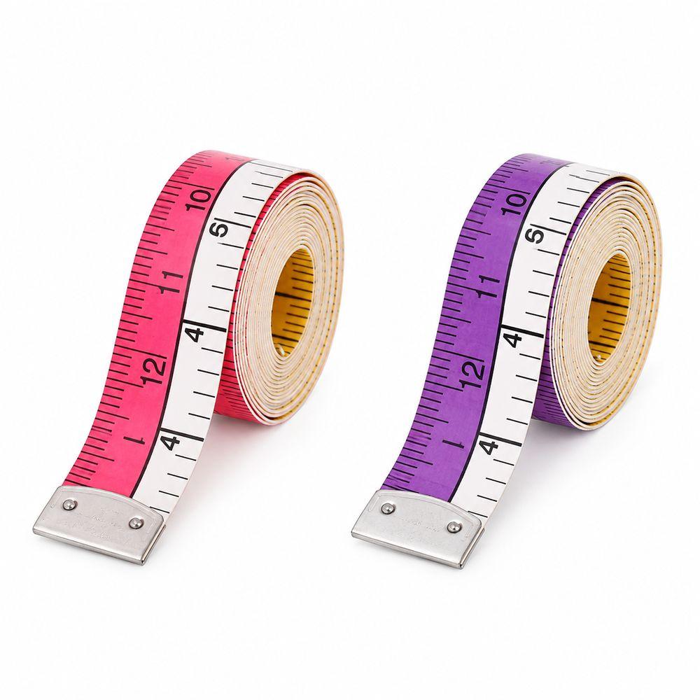 Double-Sided Markings Body Measuring Ruler 150cm Flat Ruler for Sewing and Body Measurements