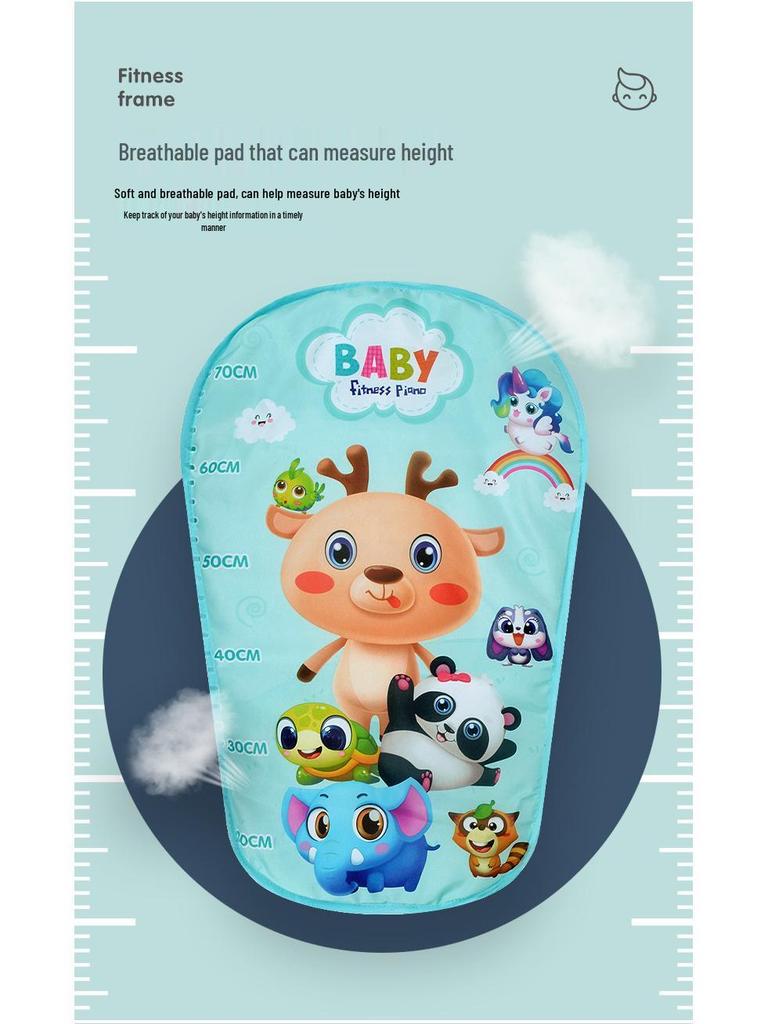 Baby Pedal Piano Gym: Early Education Crawling Mat for Newborns