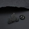 Off Road Motorcycle Brooch Cufflinks Dual-use Personalized Design Adventurer Style Enthusiast Accessories