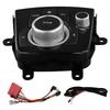 AB12-Car Console Control Switch Navigation Surface Frame Console Controllor Button For Mazda 3 Axela 2014-2019 BHN1-66-CM0C