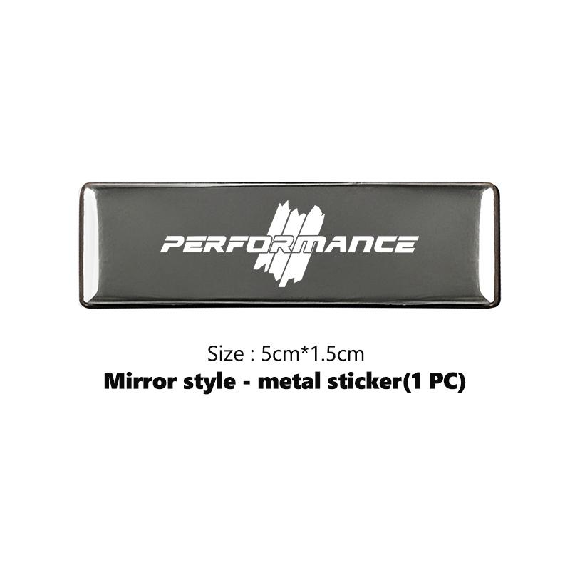 

Metal Car Emblem Logo Decorative Stickers Badge Decal Interior For BMW M Performance Alpina M3 M5 M6 X1 X3 X4 X5 G20