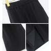 Black A-word Skirt, Autumn and Winter, Small Long Wedge Skirt, Half Skirt, Sweater Skirt, New Straight Split