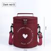 S/M/L Portable Cylindrical Thermal Lunch Cooler Bag Waterproof  Food Bag with Large Capacity Insulated Container for Picnic