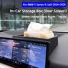 Pentru BMW seria 5 i5 G60 2025-2025 Cutie de depozitare ecran integrat control central panou de bord pentru depozitarea accesoriilor interioare