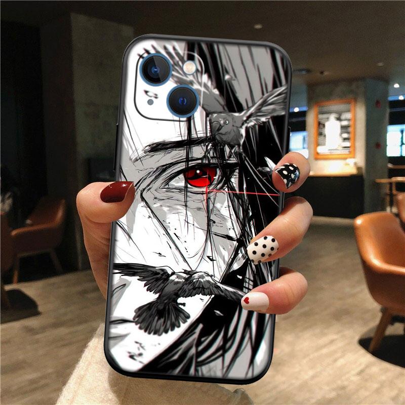 TR18 Naruto Uchiha Itachi Shell Phone Case for Samsung Galaxy S20 S21 S22 Ultra FE Plus A21S A22 A24 A25 A26 A30 A30S A31