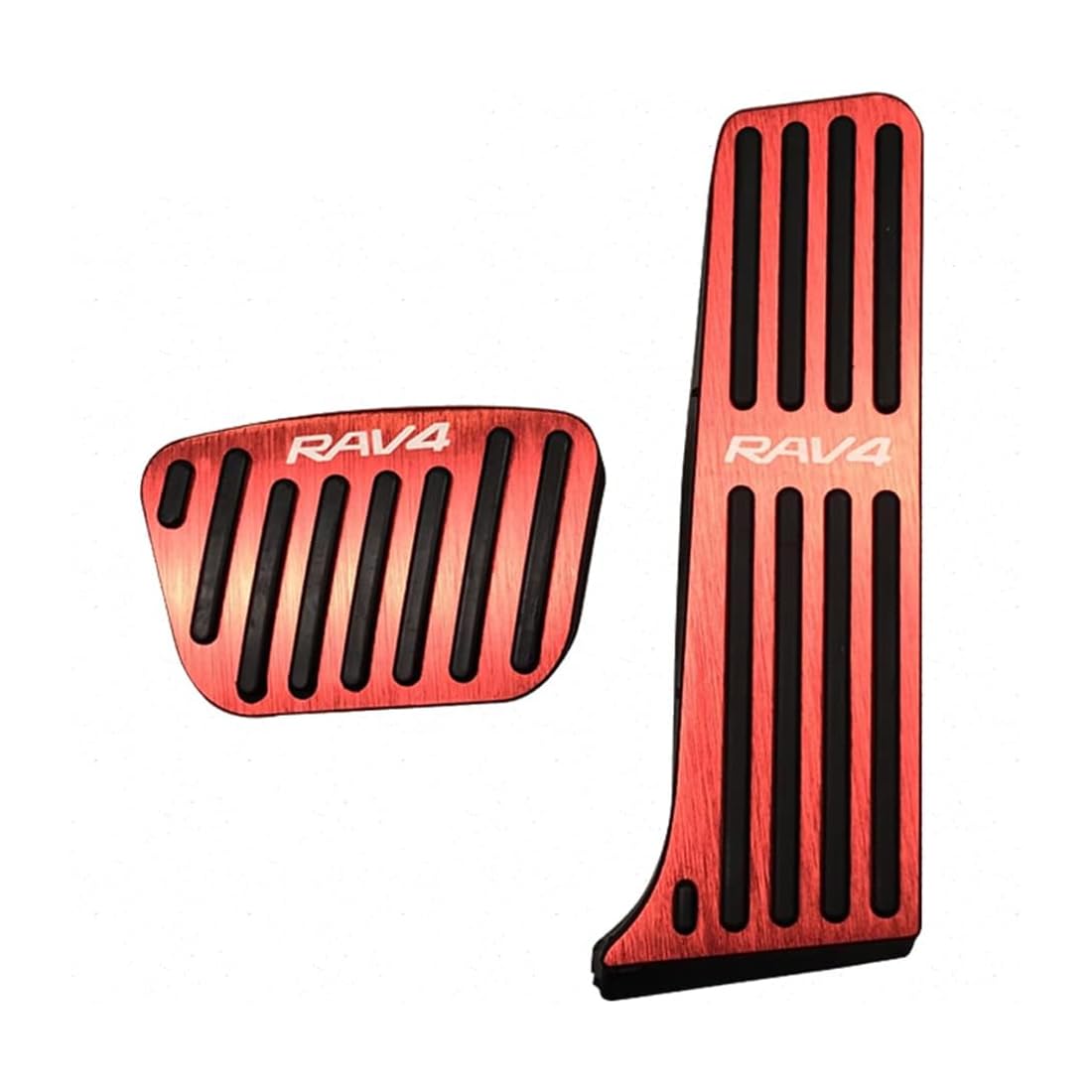 

Aluminum Pedal Brake and Accelerator Covers for the New RAV4 XA50 Series 2021 Easy and Set of 2 with 2022 and later (December onwards) - Installation,