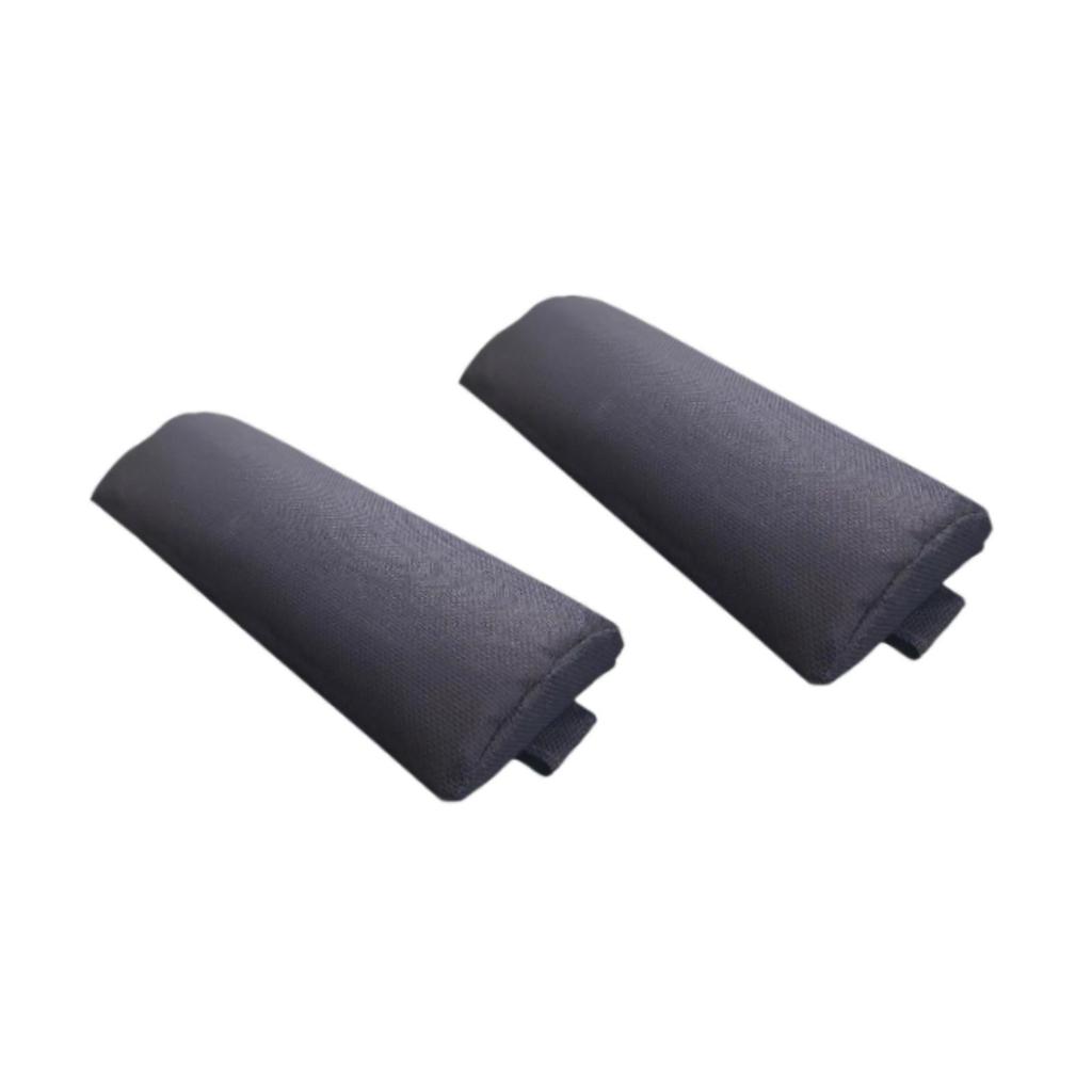 2 Stück Kopfkissen Nackenkissen für Stuhl mit Gummiband Mehrzweck-Liegestuhl Kopfkissen