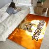 Cool Silly Cat Meme Floor Mat Soft Thickened Absorbent Non-Slip Bedroom Living Room Door Mat Home Decor Flannel Rugs