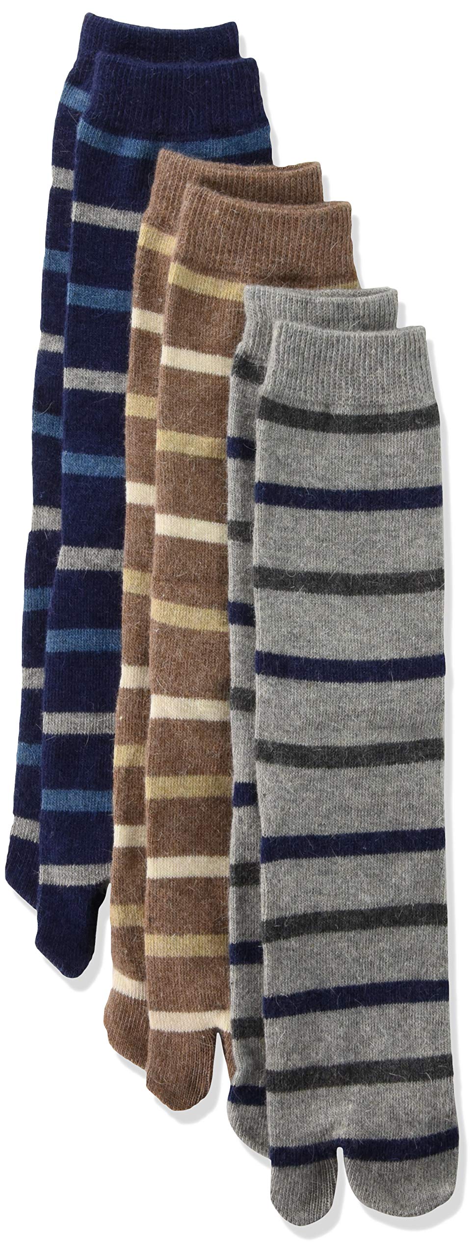 

Loose elastic mouth angora blend crew set Angora blend crew set Soft to the touch Angora blend Border Japan to Japanese size [Kuchigum Kaikaku] 3-pair