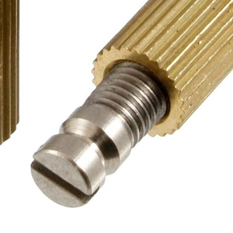 2Pcs Guitar Bridge Inserts and Studs Electric Guitar Tremolo Bridge Anchors Metal Studs For Lasting Performances