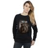 Disney Womens/Ladies The Lion King Movie Scar Poster Sweatshirt
