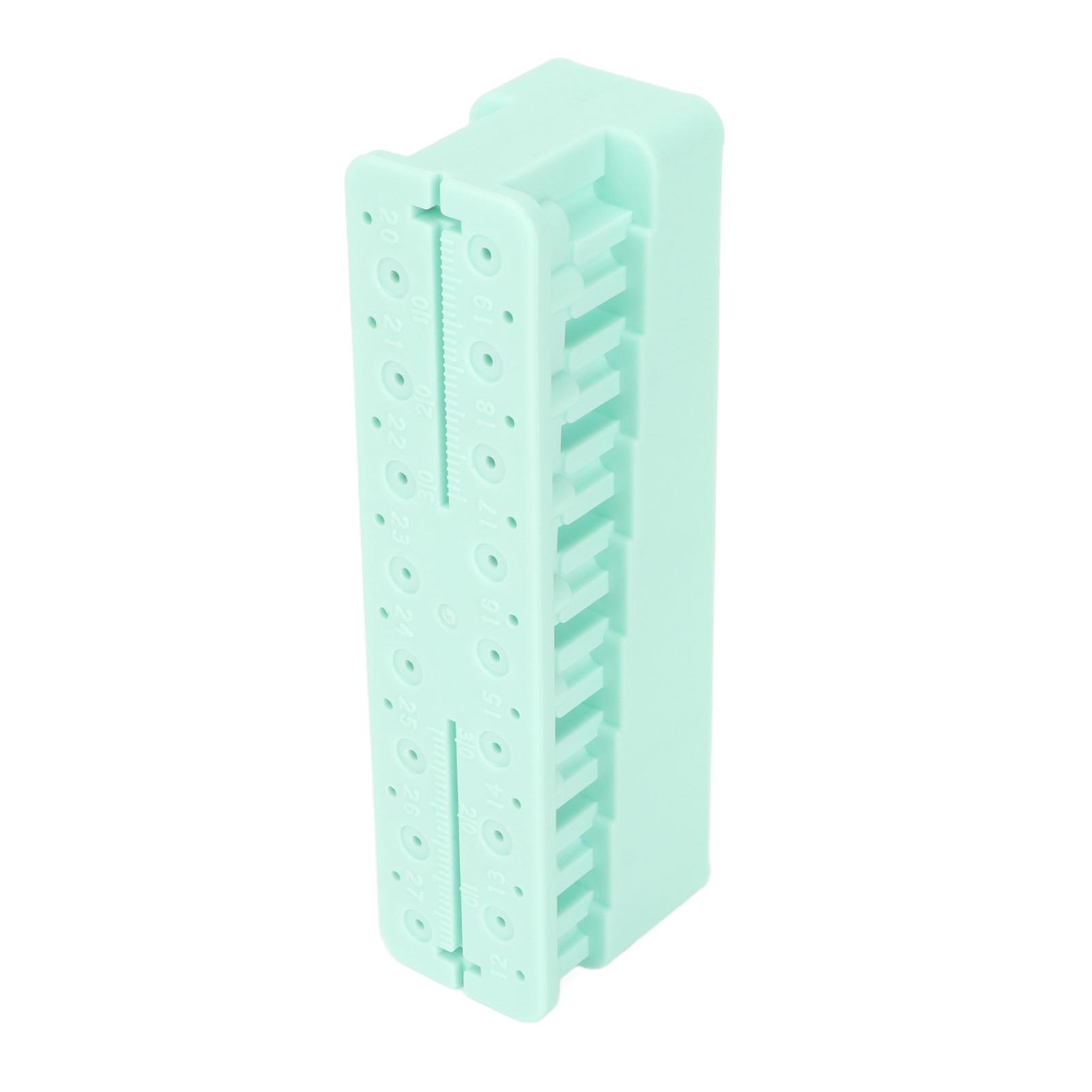 

Dental Measuring Tools Holder Stand Dental Autoclavable Endodontic Files Light Green