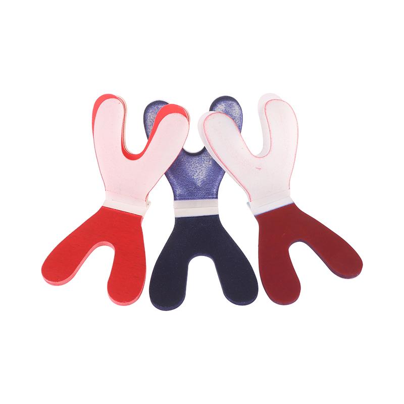 2Books/Box Disposable Dental Articulating Paper Double Y Type Blue Red Bite Paper Dental Materials Supplies