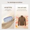 Men's Aerogel Stand Collar Jacquard Jacket