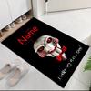 Custom Name Halloween horror Printed Carpet, for Office Chair Living Room Bedroom Kitchen Room Decor Gifts.