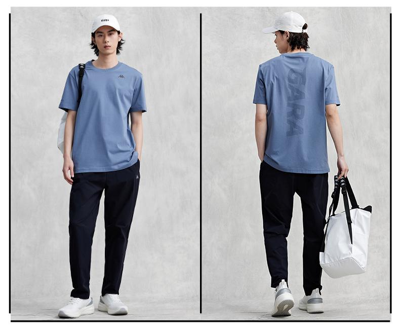 Kappa Back To Back Short Sleeve New Casual T-shirt Summer Cool Sport Half Sleeve Men's Style