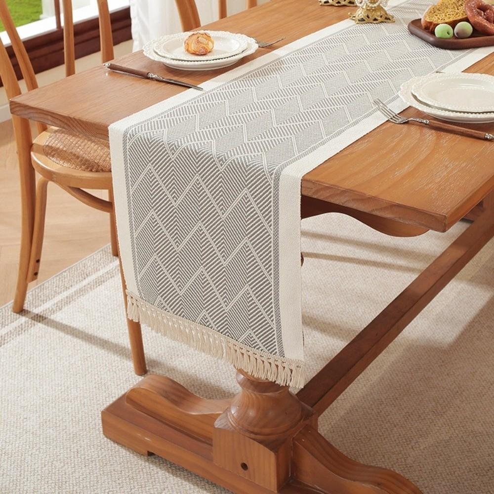 Nordic Style Table Runner Waterproof Table Flag Tablecloth Table Cover  Living Room