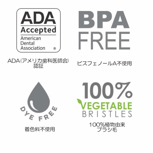 Radius Pure Toothbrush (for Babies 6 Months and Up) (Single Item) BPA-Free, No Coloring Agents