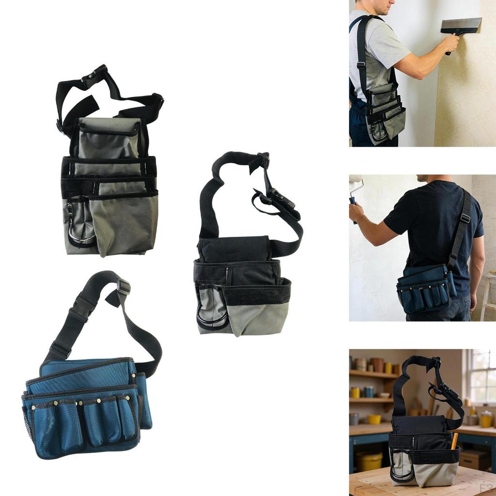 Tool Belt Pouch, Practical Work Apron, Adjustable Bag for Plumbers And Other Trades