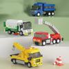 Funny car building blocks toys, sliding cars, city themed simulation vehicles, exquisite interior decorations, gifts for child