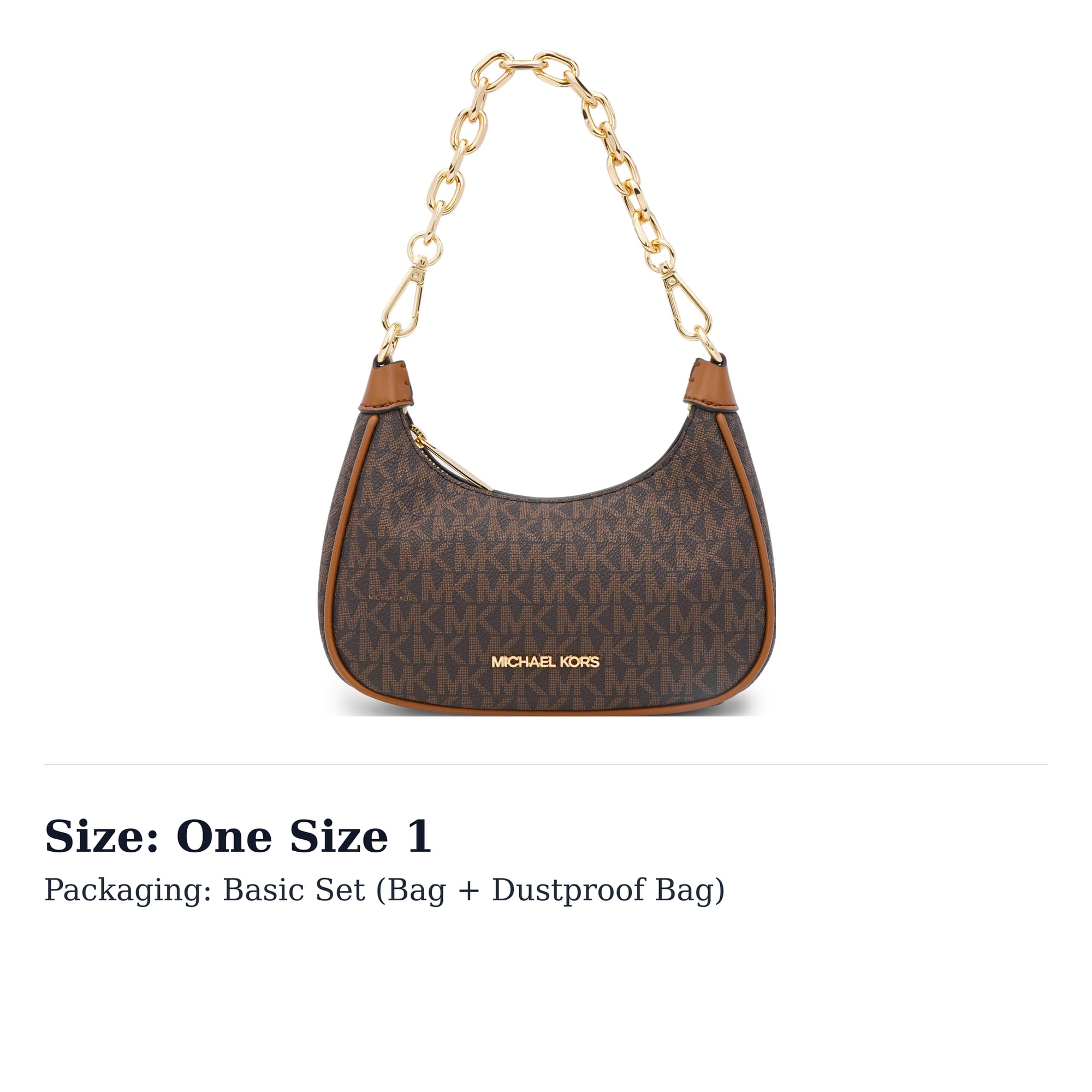 MICHAEL KORS Coated Canvas With Leather