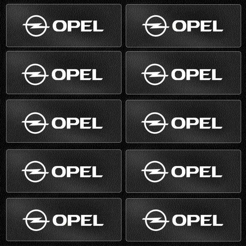 5/10pcs Car Interior Sticker Central control Decals Emblem Badge Car Stickers For Opel Corsa D Astra Insignia Mokka Adam Combo