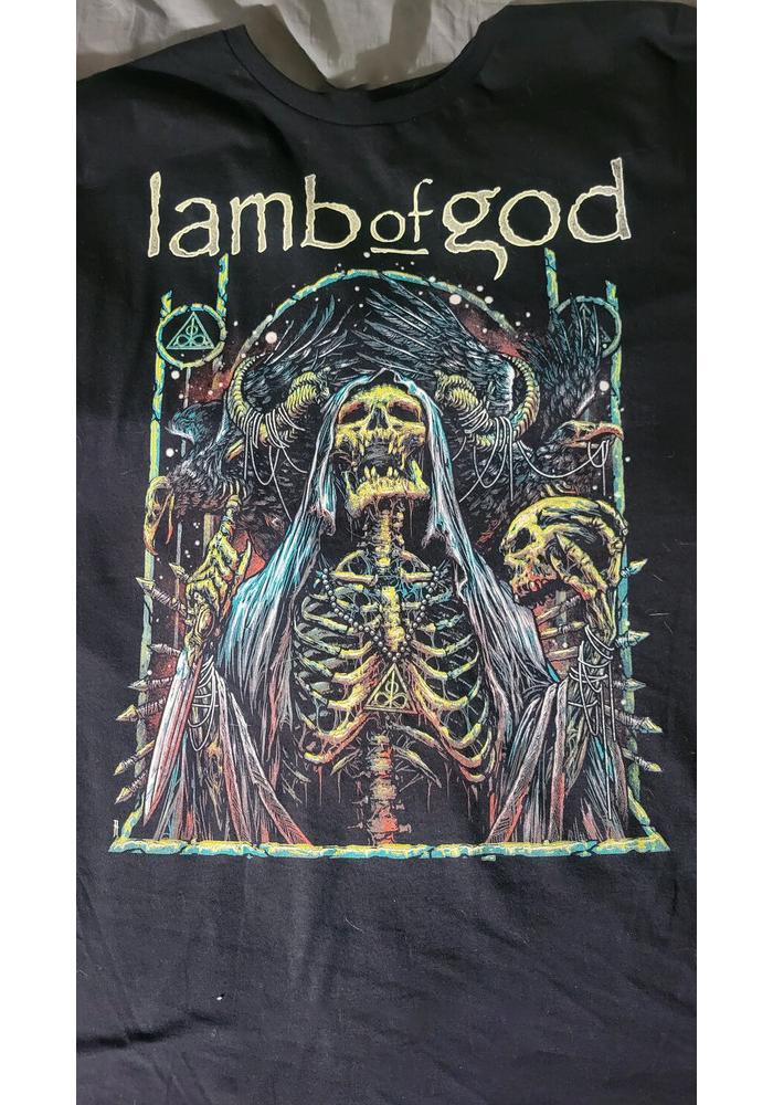 Lamb Of God Band Tour Concert Rock Music Adult Shirt Unisex Cotton Tee Unisex T-Shirt